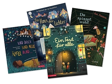 Fröbel-Kinderbuchtipps im Dezember 2025 (Fotocredits Cover: Verlage)