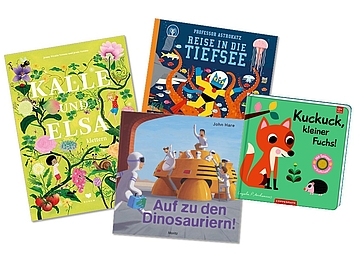 Fröbel-Kinderbuchtipps im März 2026 (Fotocredits Cover: Verlage)