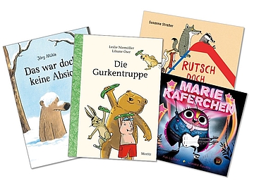 Fröbel-Kinderbuchtipps im Januar 2026 (Fotocredits Cover: Verlage)